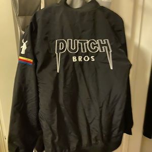 Dutch bros bomber jacket